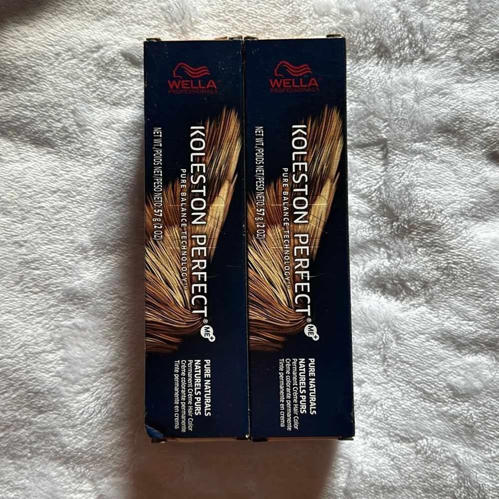 Wella Koleston Perfect Pure Naturals 2/0 Darkest Brown Permanent Creme HairColor